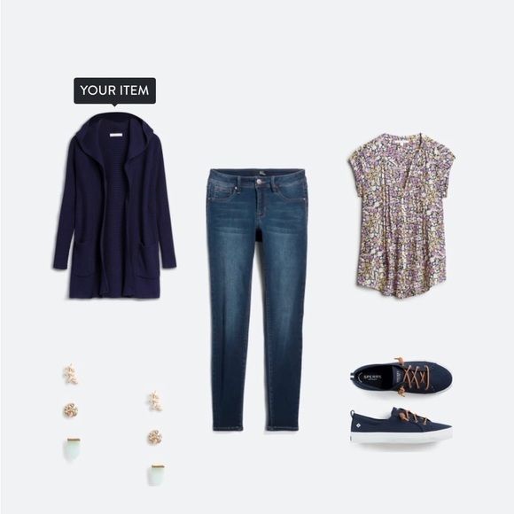 HONEY Punch Judee Ribbed Hooded Cardigan - Picture 5 of 5